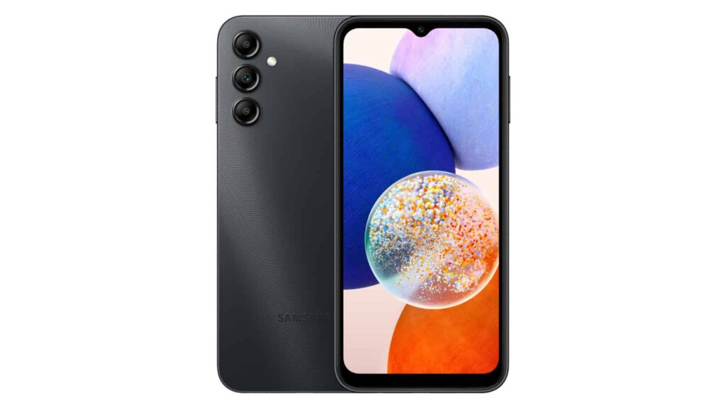 Galaxy A14 5G et plus Le sac pour appareils Samsung peut être mis à jour