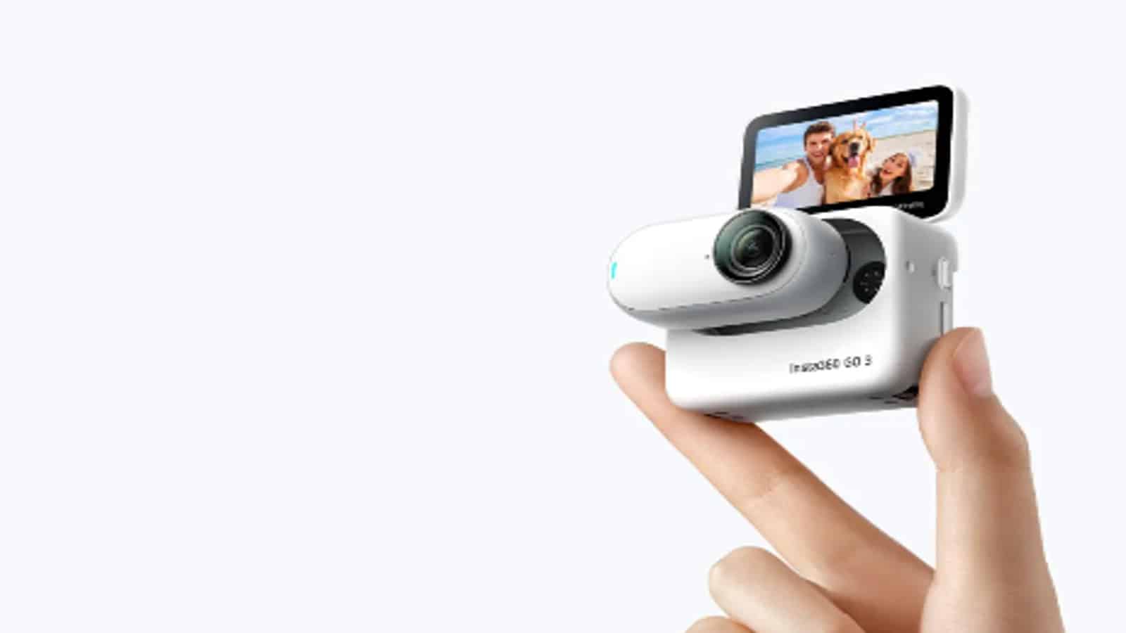 360 Pod L'Insta360 GO 3 est livré avec un nouveau Action Pod pour le contrôle à ...