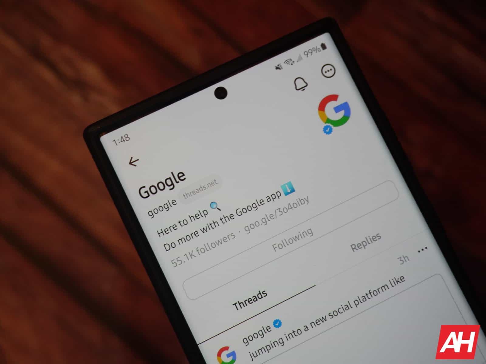 Suivez les comptes Google et YouTube officiels sur Threads - Android Actu