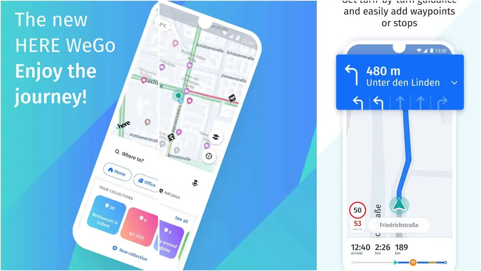 Image de la grille de l'application ICI WeGo
