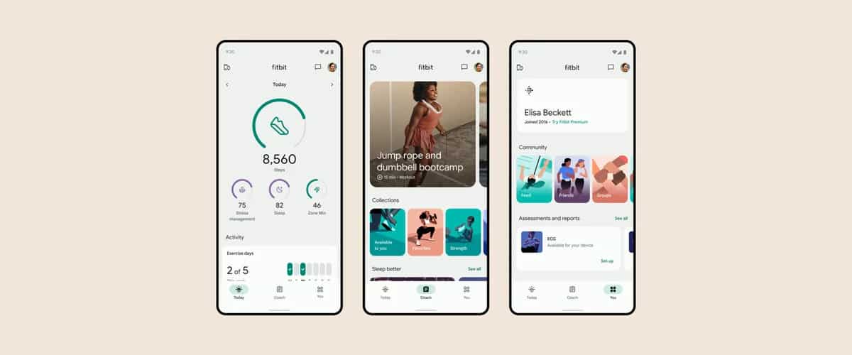 Fitbit met à jour le look de son application avec un design simplifié ...