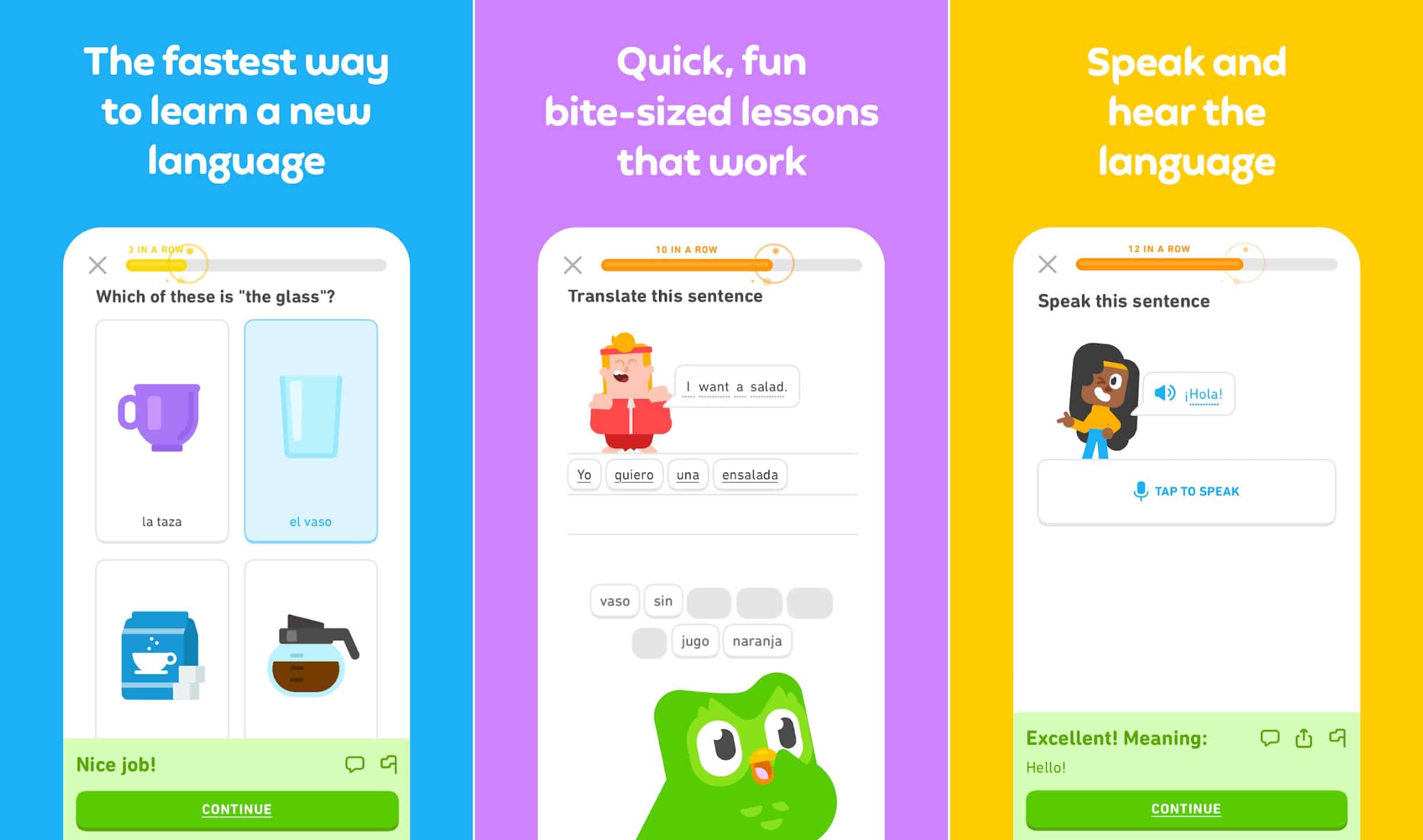Duolingo meilleures applications Android d'apprentissage des langues