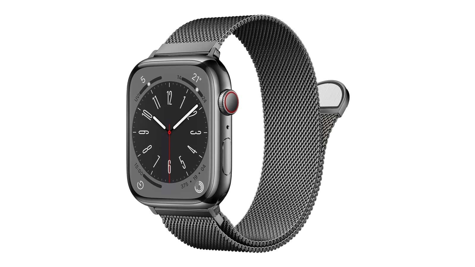 Bracelet à boucle milanaise en acier inoxydable BRG