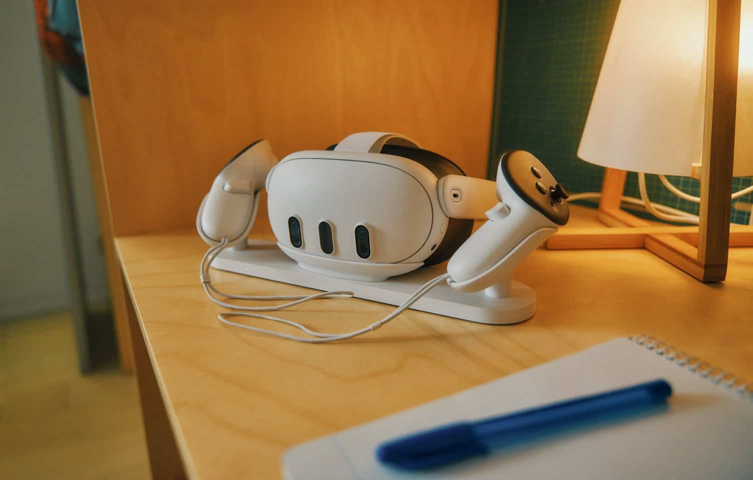 Station de chargement sans fil Meta Quest 3