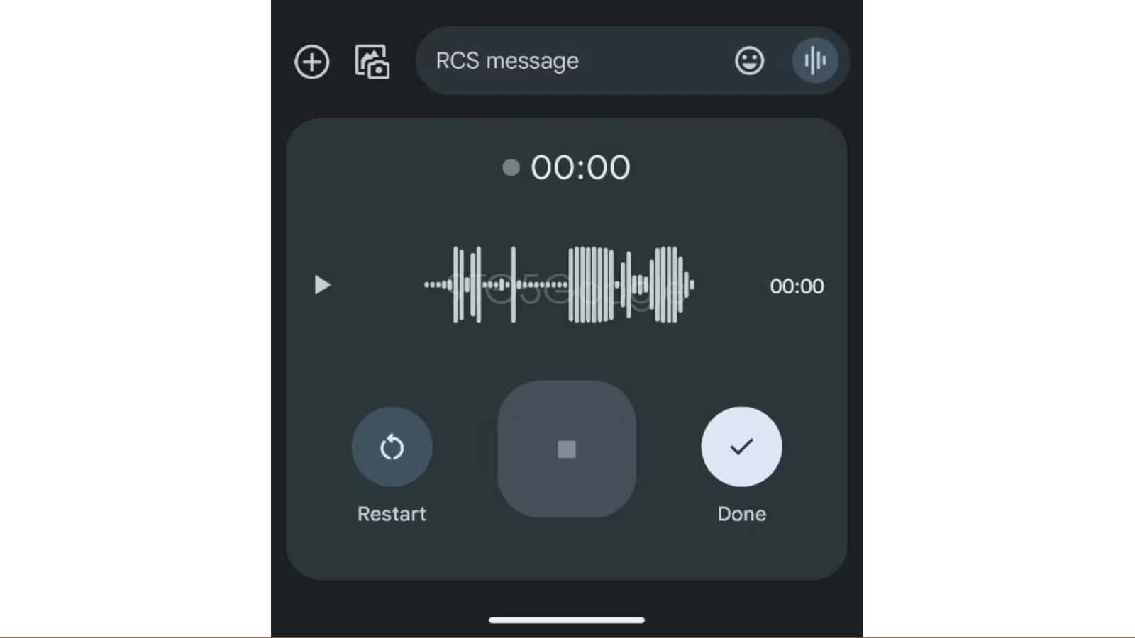 Google envoie des messages au nouvel enregistreur vocal