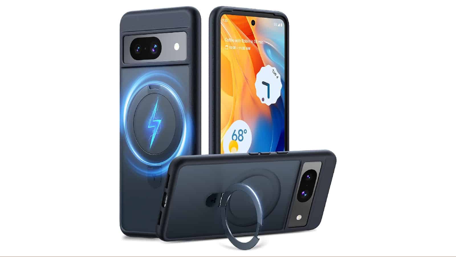 Support magnétique TORRAS pour coque Google Pixel 8