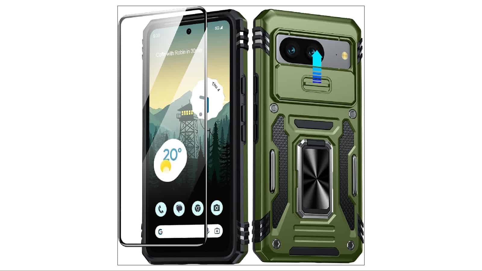 Coque ANTSHARE pour Google Pixel 8