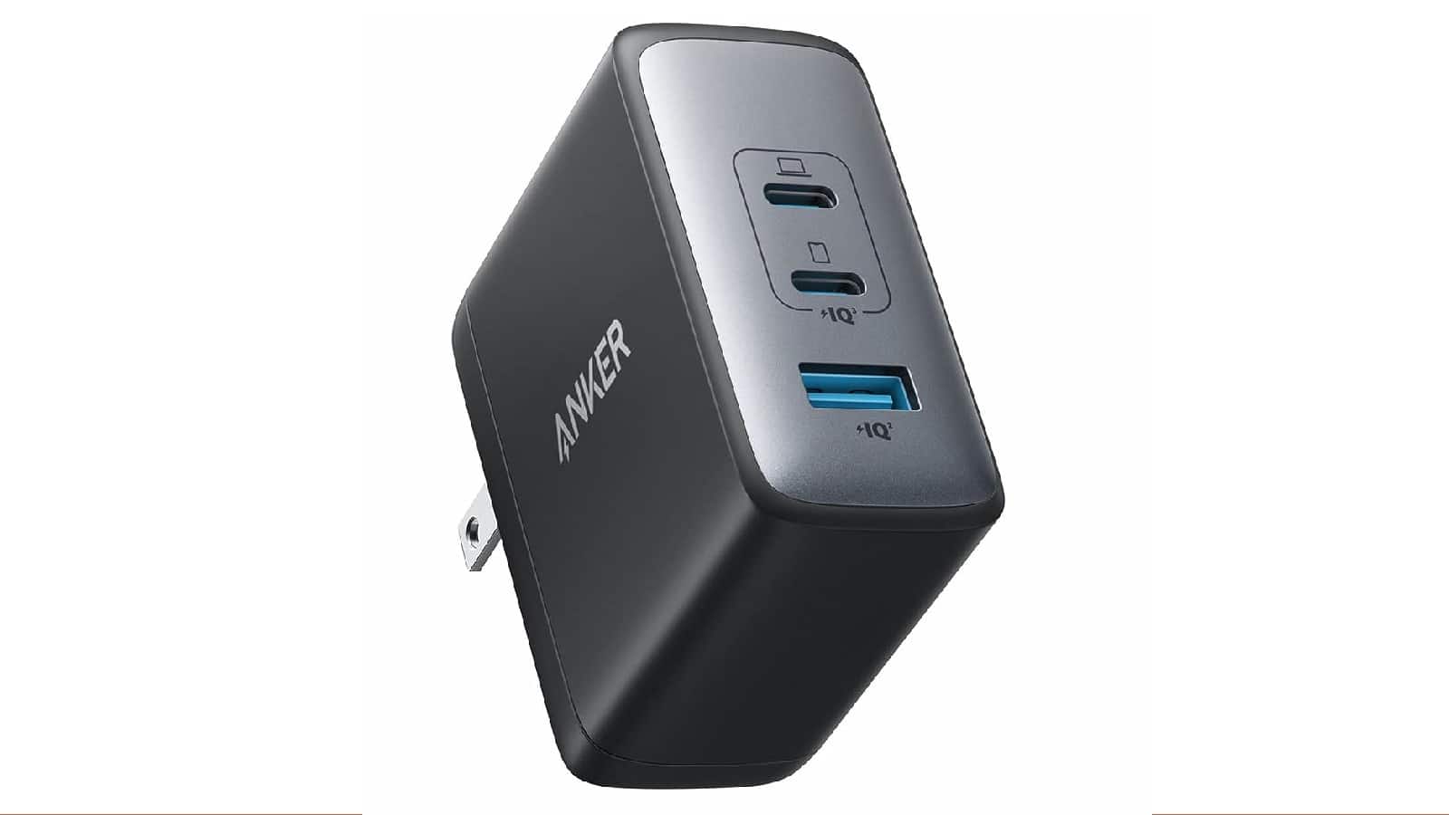 Chargeur Anker 100W 3 ports USB C GaN