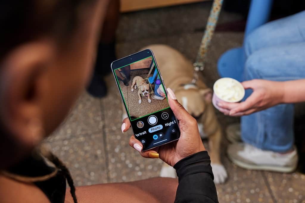 Fonctionnalités d'accessibilité de l'appareil photo Google Pixel de Guided Frame