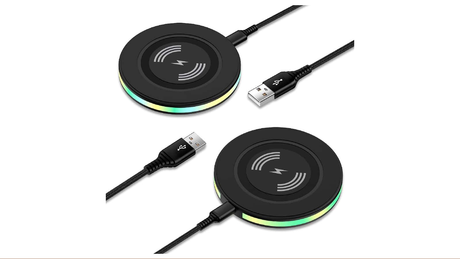 Chargeur sans fil Sidpro 15 W Pixel, paquet de 2