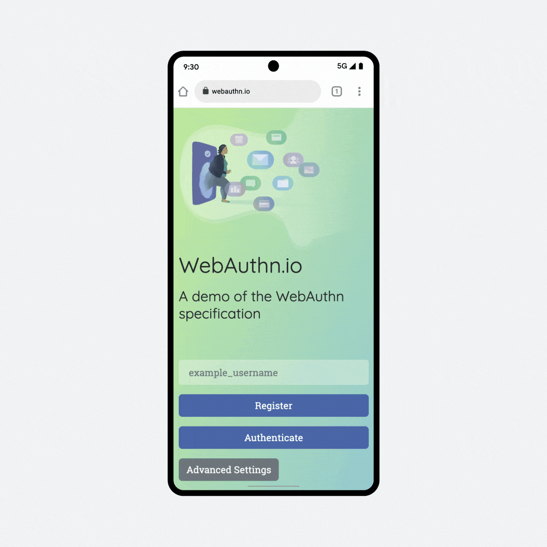 8 Prise en charge du blog Android pour les clés de sécurité