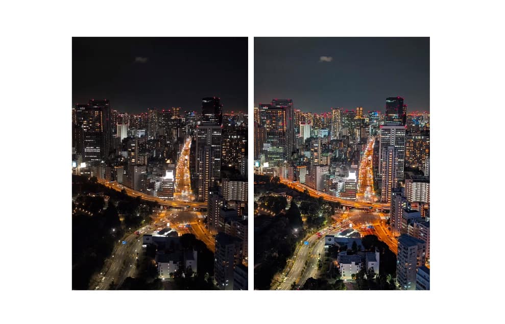 Fonctionnalité Pixel Décembre Drop Night Sight Timelapse