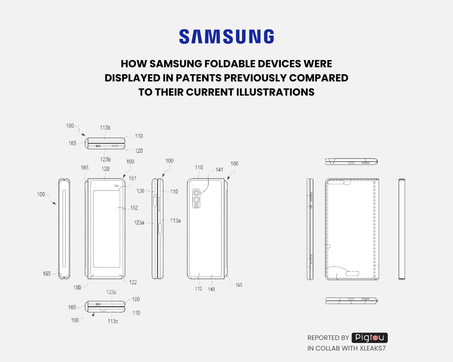 Brevet de conception 3 du Samsung Galaxy Z Fold 6