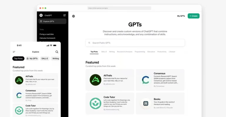 OpenAI ouvre son GPT Store, un endroit pour acheter des versions personnalisées de ChatGPT