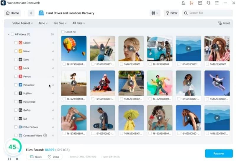 Wondershare Récupérer l'image 2