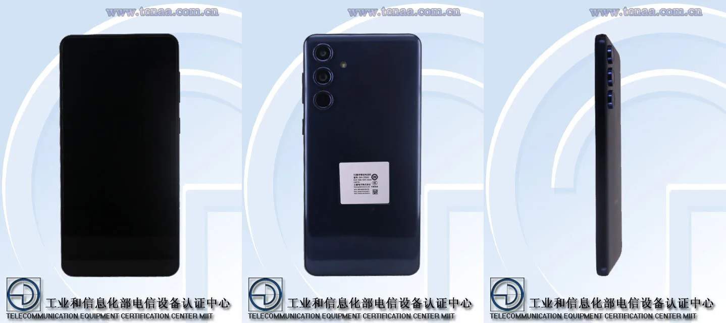 Fuite de photos en direct du Samsung Galaxy C55 Y55 TENAA