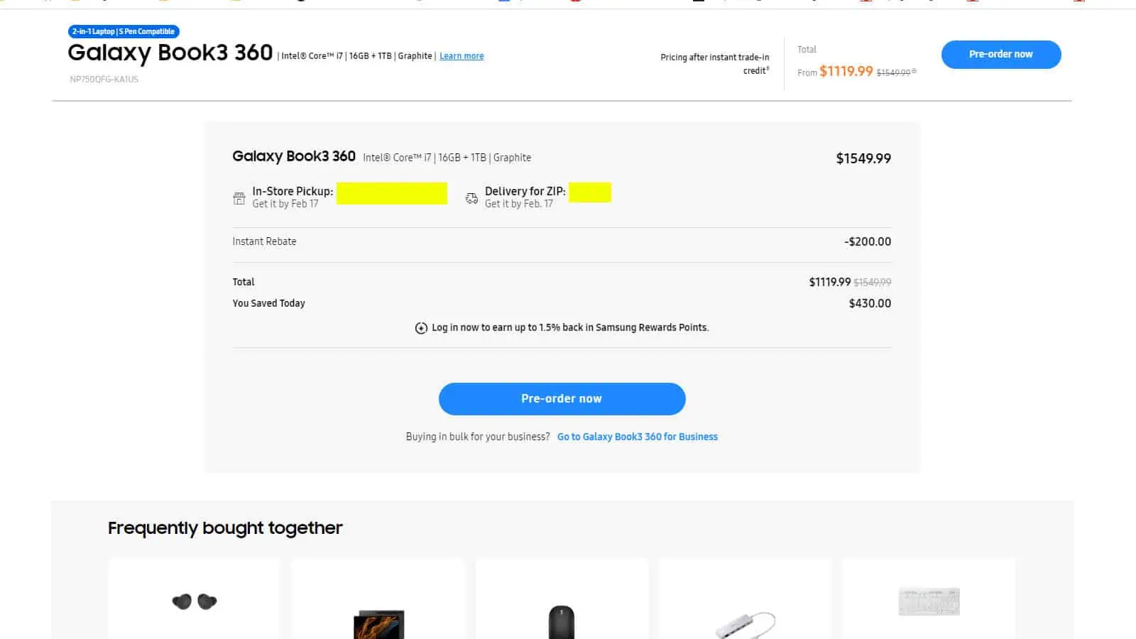 Précommandez le livre Galaxy 3 7 1