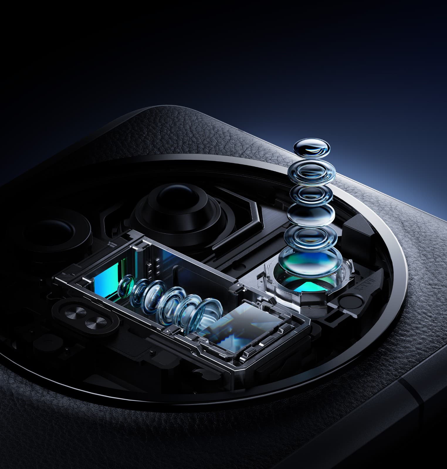 Intérieur de la caméra Xiaomi 14 Ultra