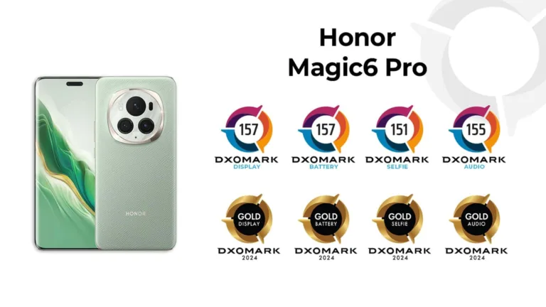 HONOR Magic6 Pro bat 3 records chez DxOMark