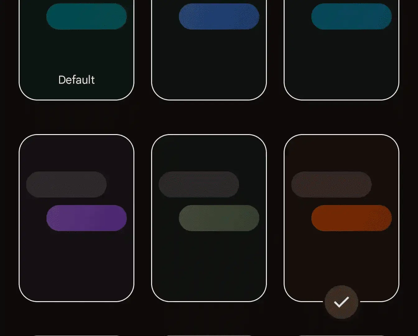 Couleurs du chat Google Messages