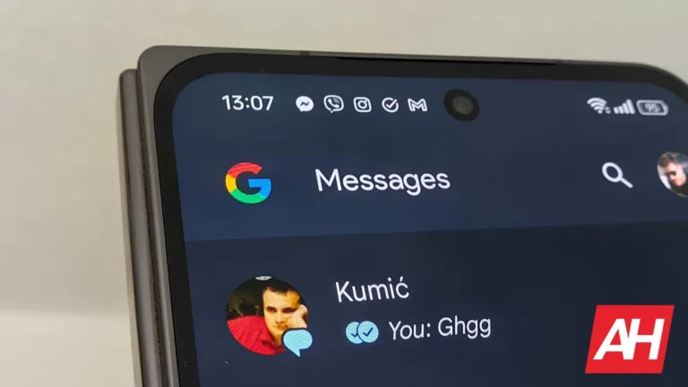 Google Messages ramènera le champ de texte sur une seule ligne