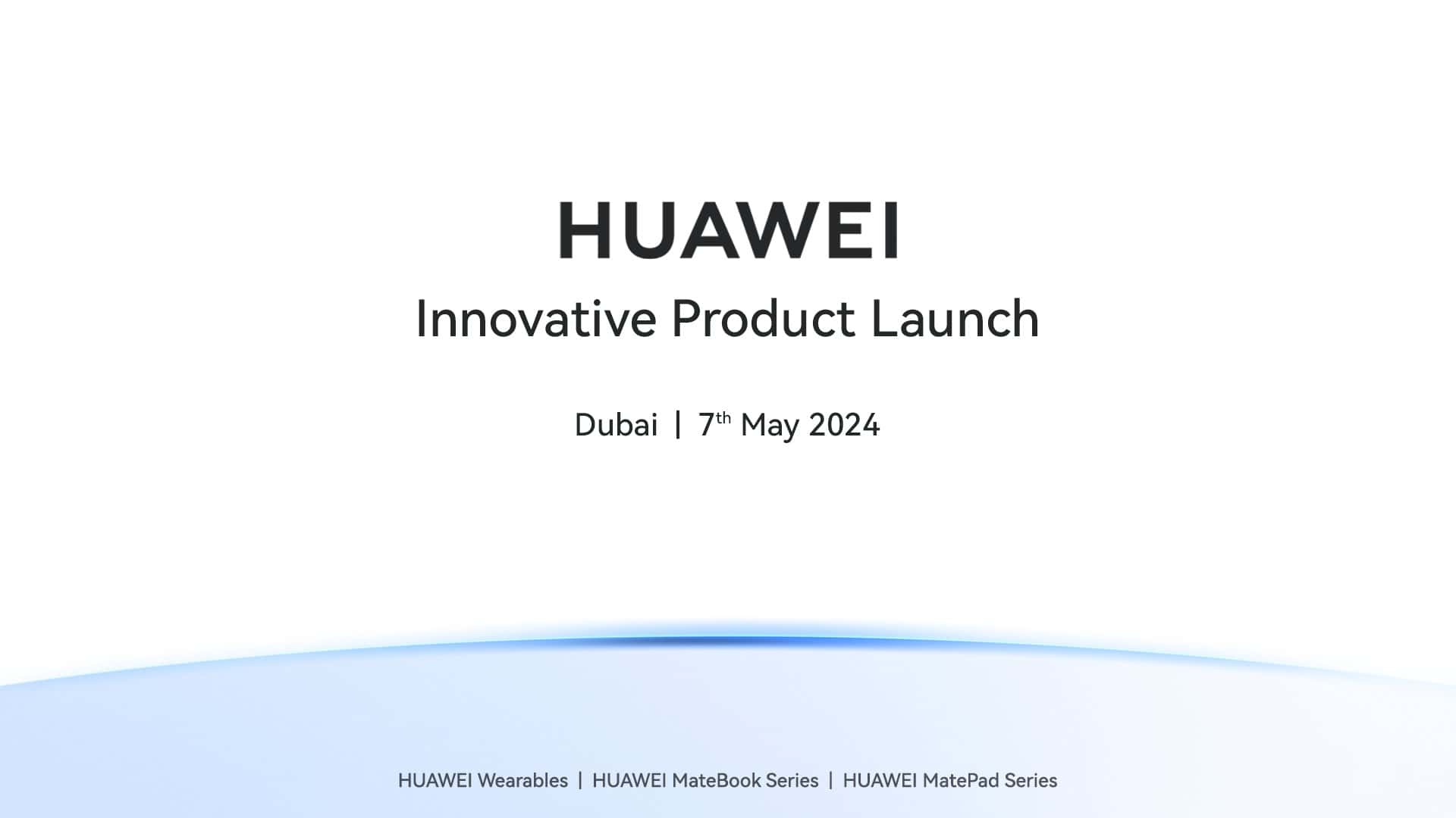 Événement Huawei du 7 mai à Dubaï, image 1