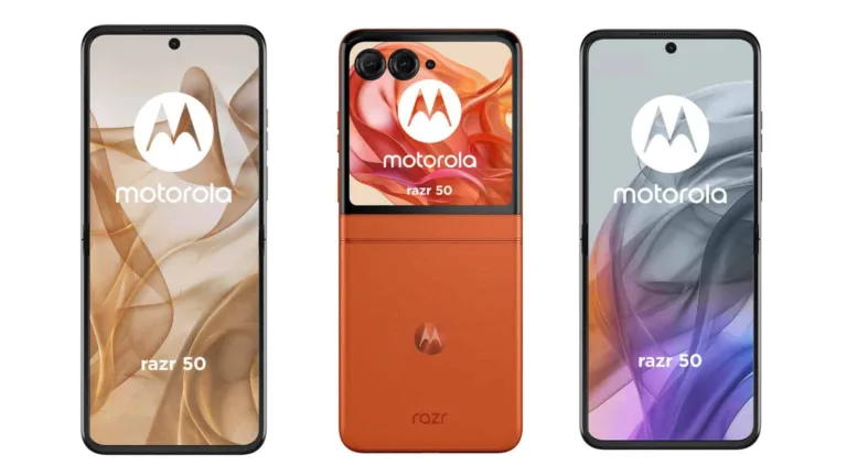 Les étiquettes de prix du Motorola Razr série 50 apparaissent une semaine plus tôt