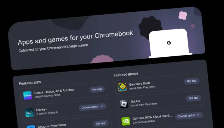 L'App Mall de Google pour ChromeOS est disponible en aperçu