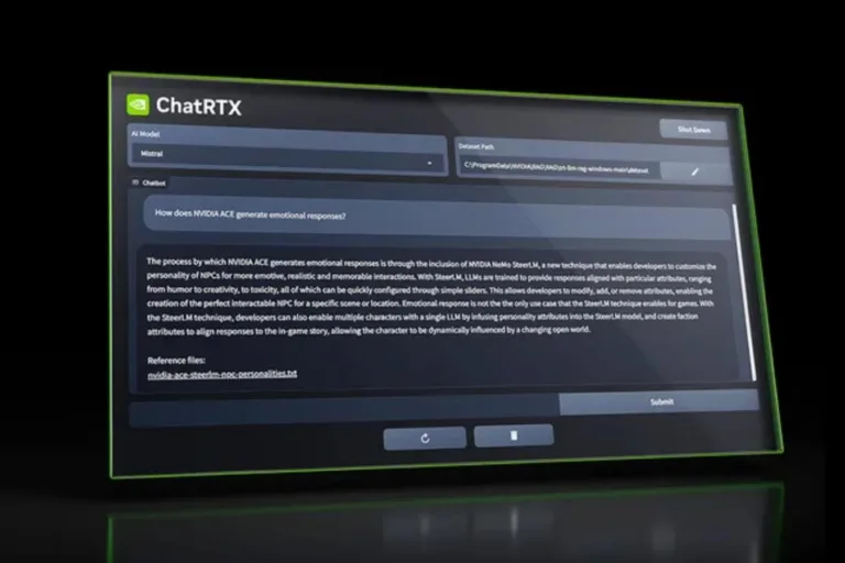 Le ChatRTX de Nvidia est désormais compatible avec Google Gemma