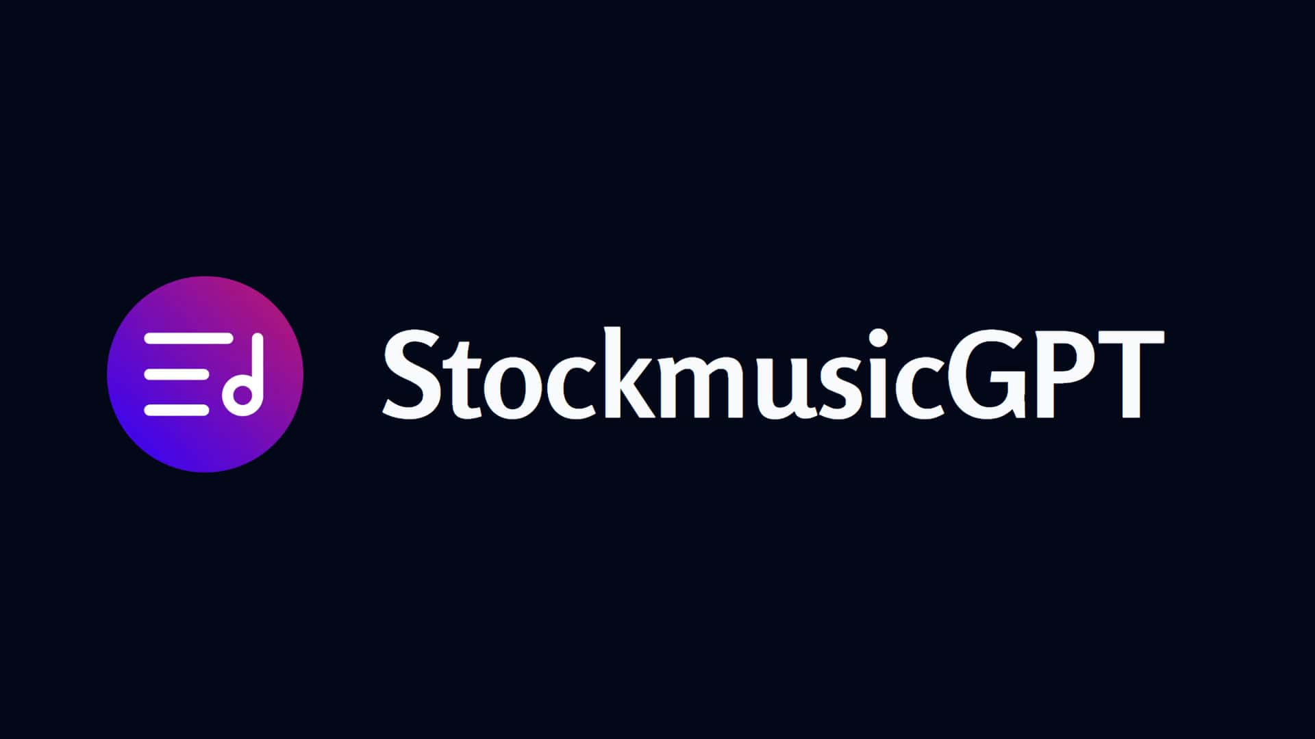 Logo StockmusicGPT