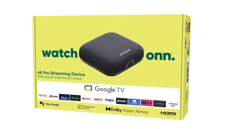 Walmart assure la disponibilité de l'Onn Pro Google TV Box dans les magasins