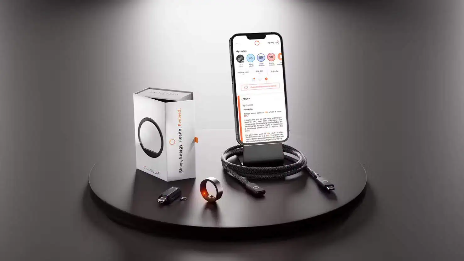 Bague Circulaire Slim 2024 4