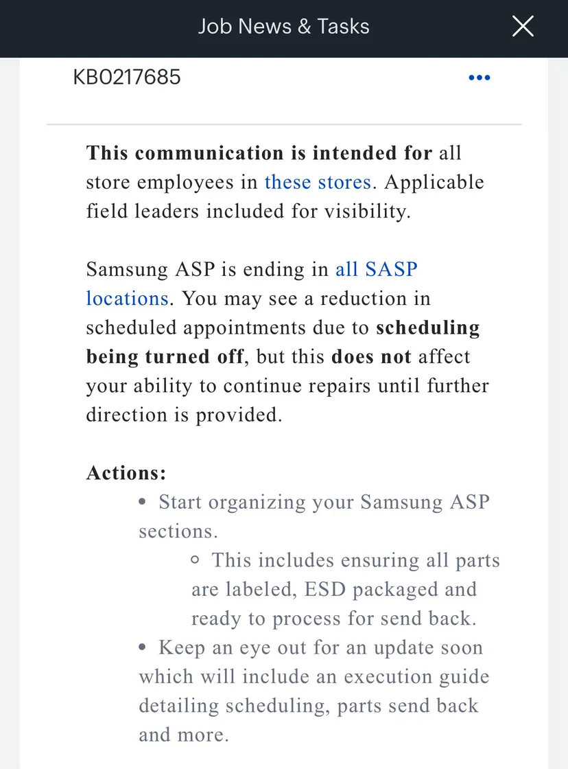 meilleur achat met fin aux réparations Samsung 1