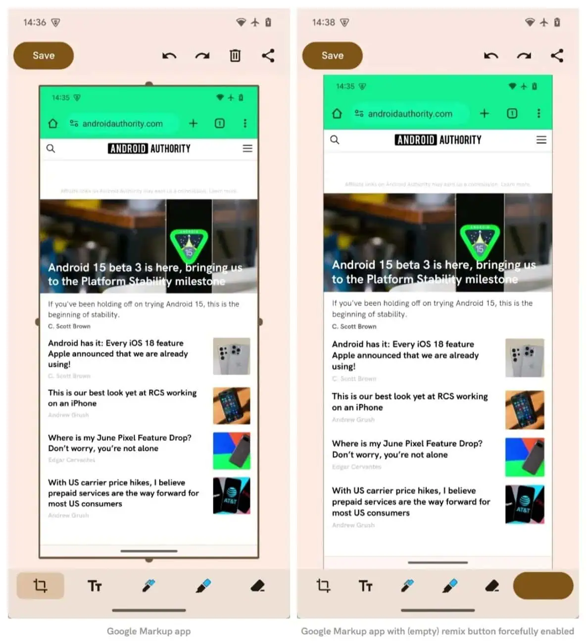 Autocollant emoji de remix de l'outil AI Google Pixel Android 15 Vreative Assistant