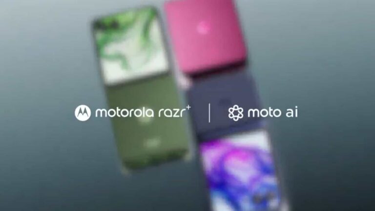 La vidéo promotionnelle du Motorola Razr+ 2024 laisse peu de place à l'imagination