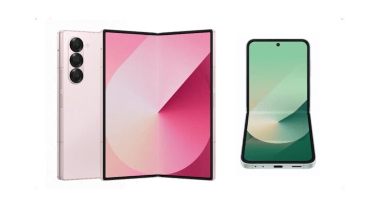 Régalez vos yeux avec les rendus du Galaxy Z Fold 6 et Flip 6 dans toutes les couleurs