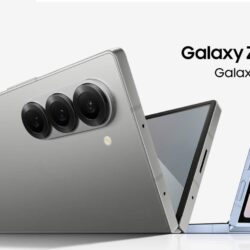 Des images de cas officiels divulgués montrent les Galaxy Z Fold 6 et Flip 6