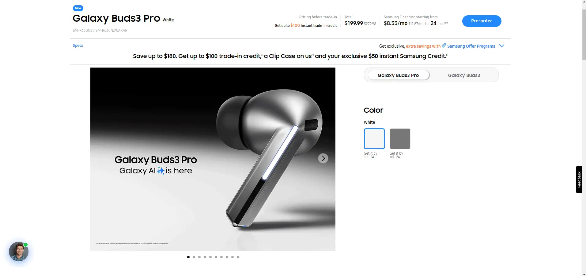 Galaxy Buds 3 : comment précommander (2)