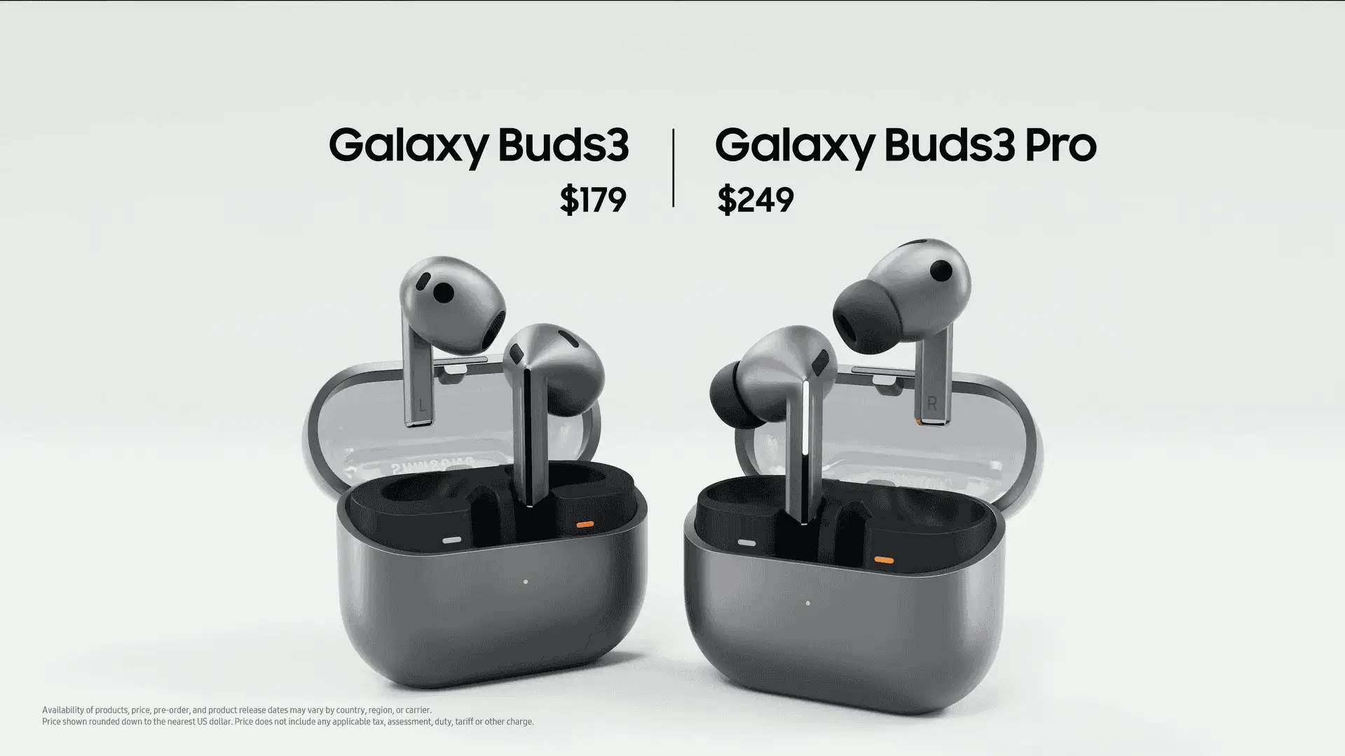 Prix ​​des Galaxy Buds 3 Pro