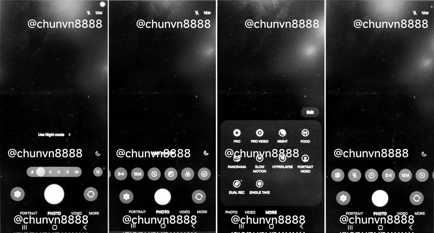 une nouvelle application d'appareil photo pour one ui 7