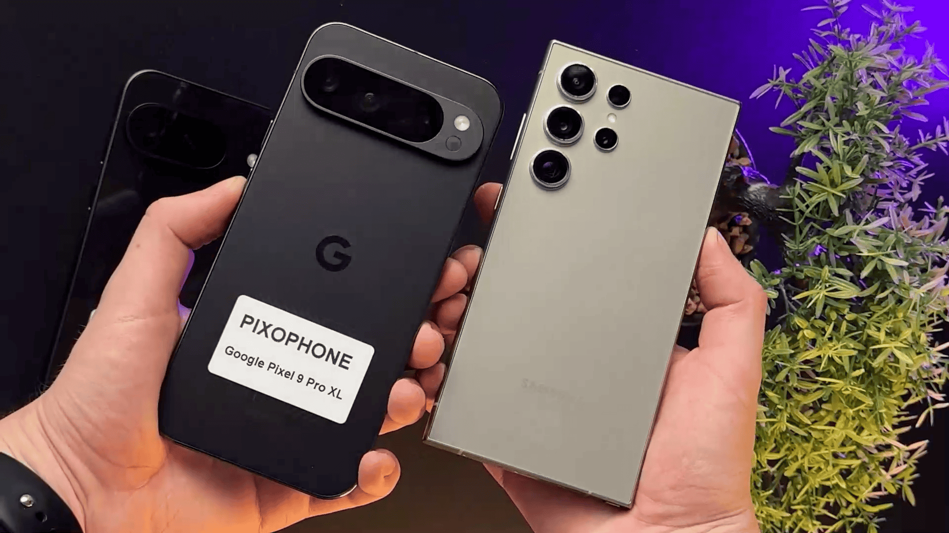 Voici le Google Pixel 9 Pro XL comparé au Galaxy S24 Ultra de Samsung ...