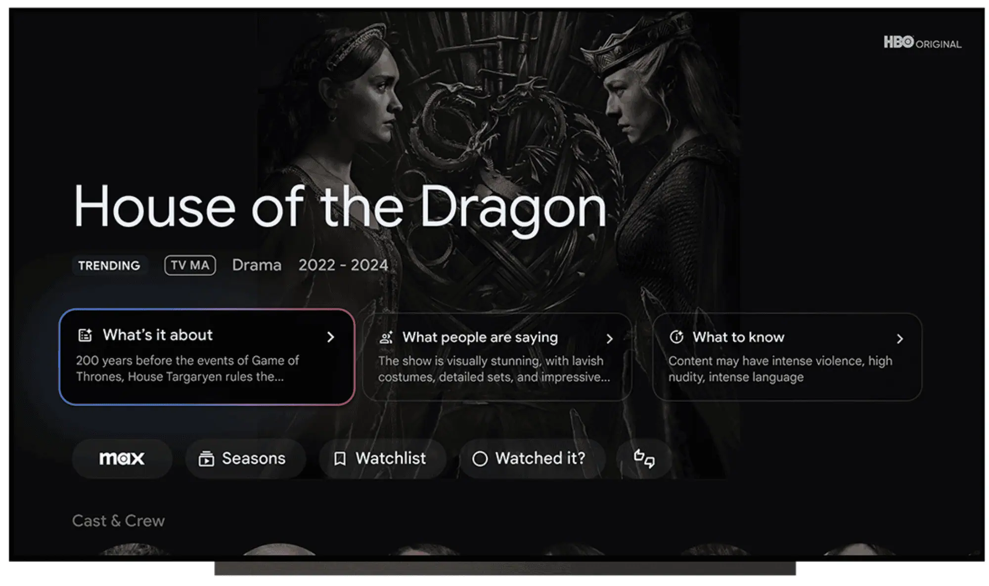 Demandez à Gemini Google TV