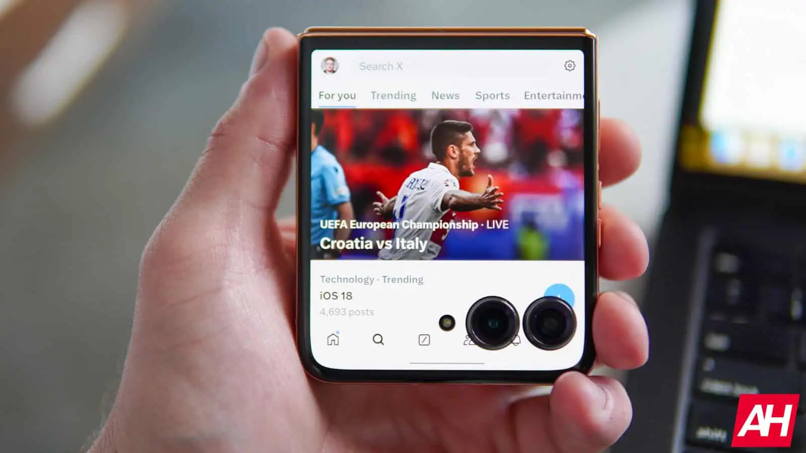 Test du Motorola Razr plus 2024 AM AH 07