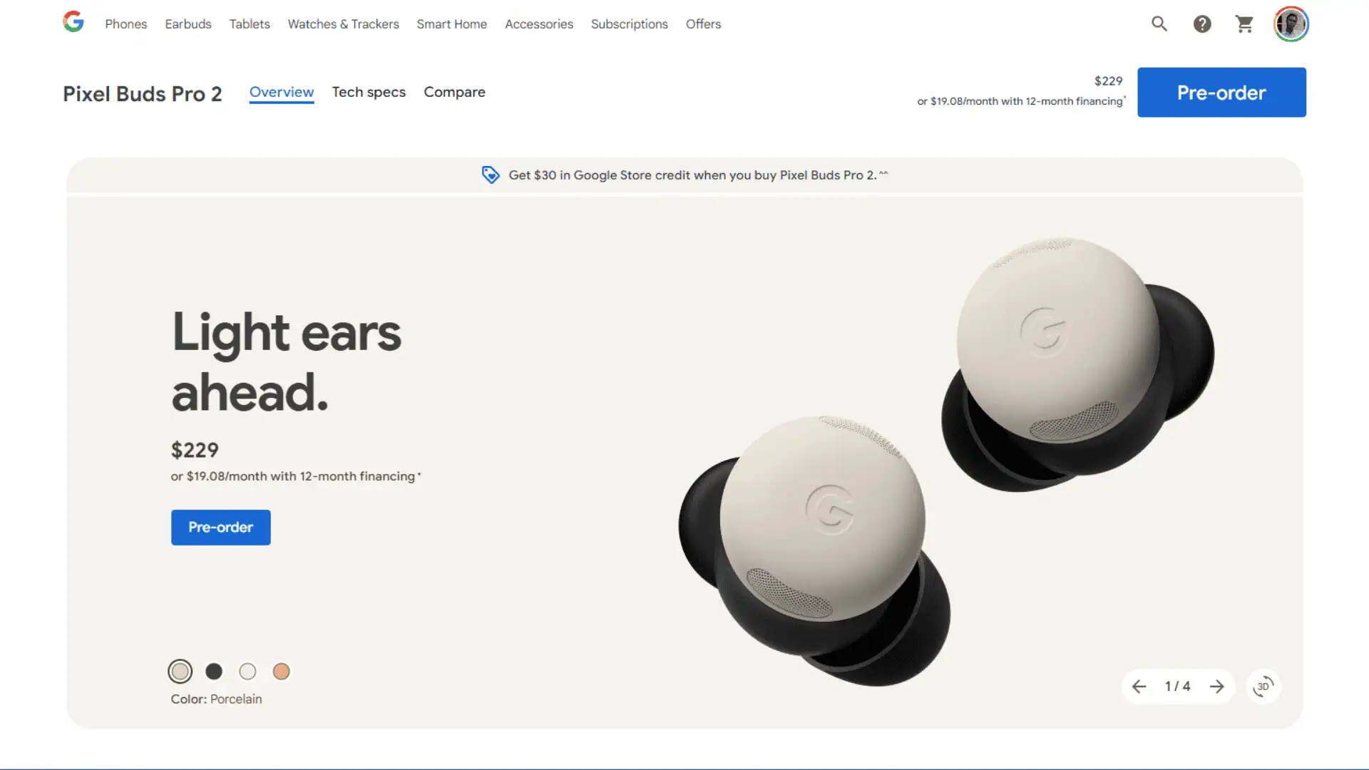 Comment précommander les Pixel Buds Pro 2 (2)