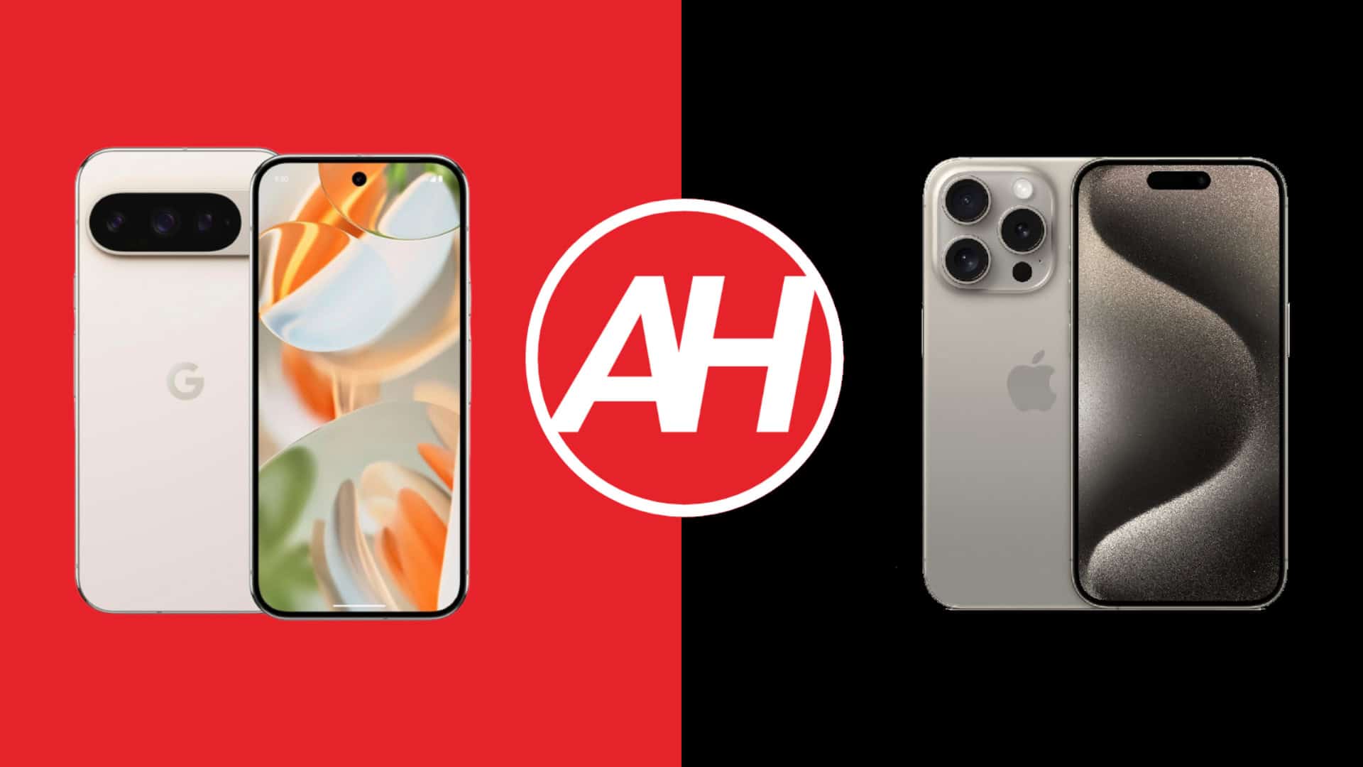 Google Pixel 9 Pro contre Apple iPhone 15 Pro - Android Actu