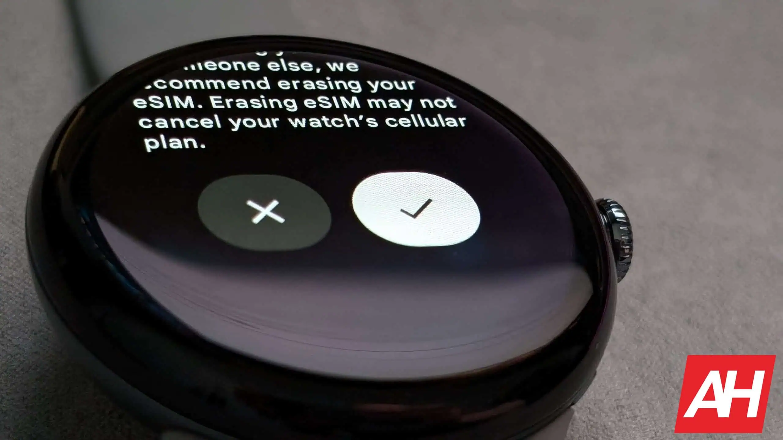 AH Réinitialisation d'usine de la Google Pixel Watch 3 (6)