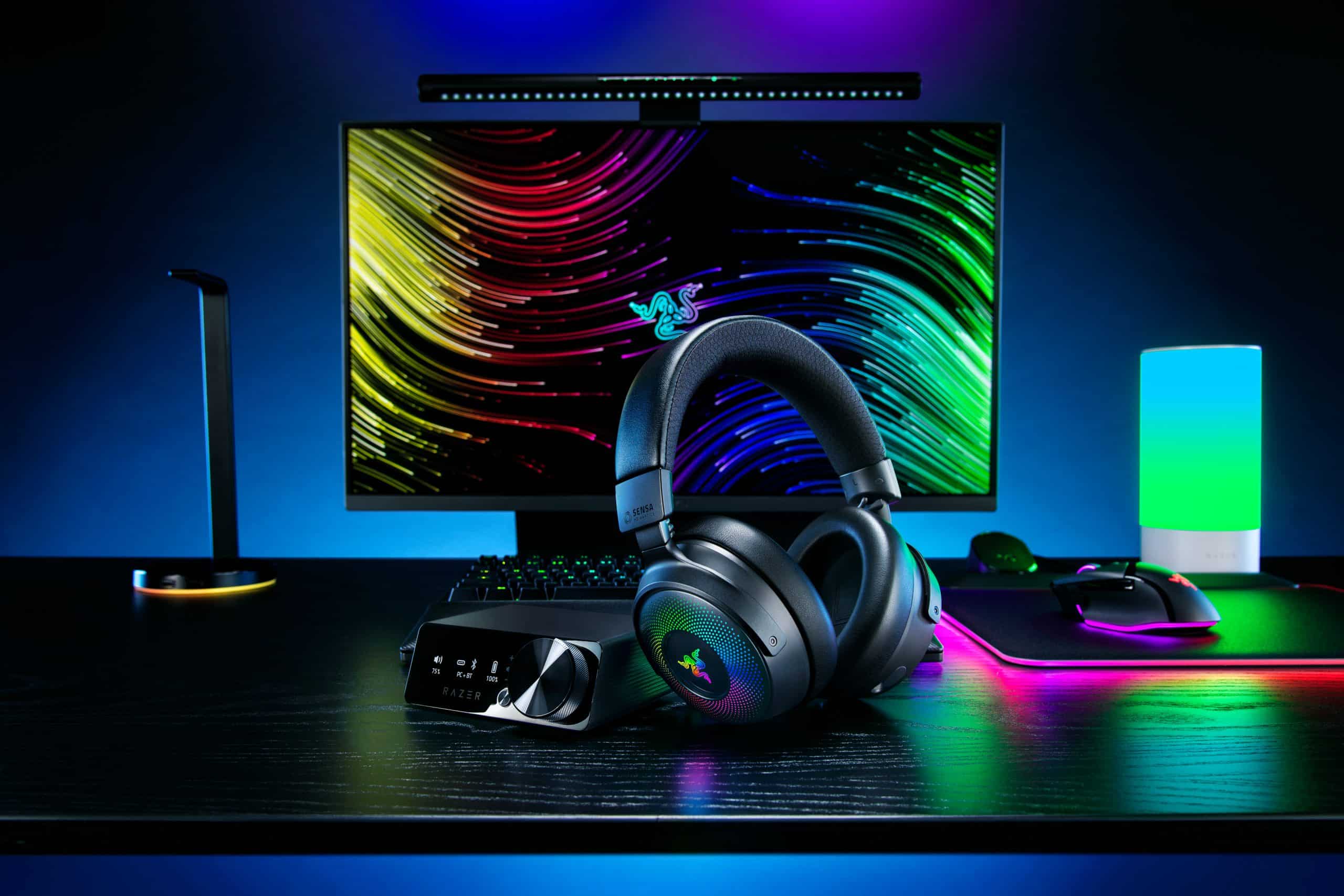 Act Razer Le Kraken V4 Pro de Razer prend en charge la lecture audio simultanée ...