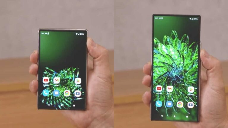 Le brevet de Motorola montre un téléphone enroulable avec un scanner d'empreintes digitales plein écran