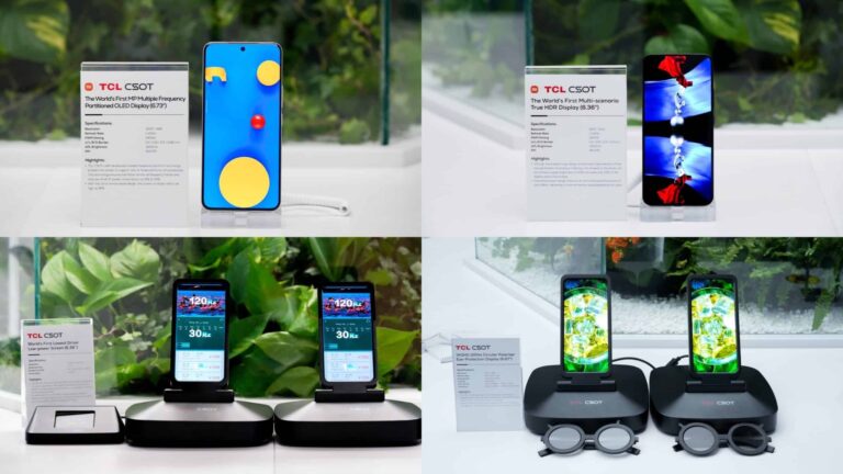 TCL CSOT présente ses solutions d'affichage de nouvelle génération au MWC 2025