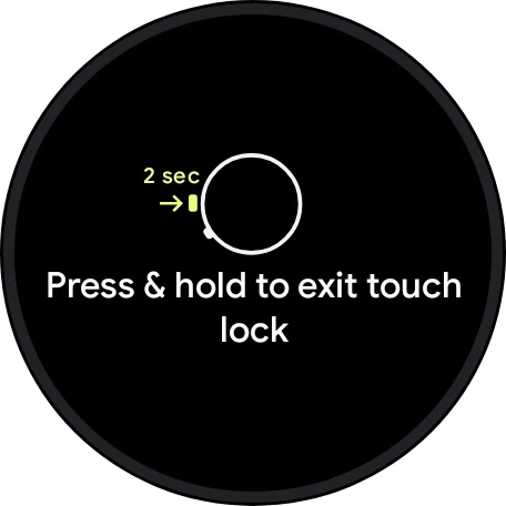 Pixel Watch Touch Lock 2